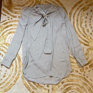Perfect Condition Loft Top with bow tie